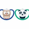 NUK Space Soother 6-18 Months 2 Pack - cutbabycare.com | baby boutique & care hub* Best Sale