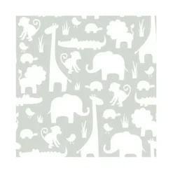 Nuwallpaper Peel and Stick Wallpaper, Its A Jungle In Here - Gray - cutbabycare.com | baby boutique & care hub* Hot