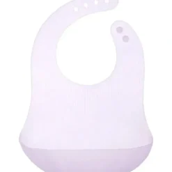 Shop All|Ola Baby - Fold N Go Silicone Baby Waterproof Bib with Travel Case, Lilac - cutbabycare.com | baby boutique & care hub