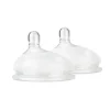 Ola Baby - Gentle Bottle Silicone Replacement Nipple 2 Pack, 0-3 Months/Preemie Flow - cutbabycare.com | baby boutique & care hub* Cheap