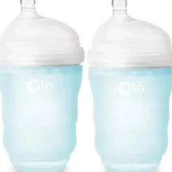 Ola Baby - 8Oz 2Pk Baby Boy Gentle Bottle, Sky - cutbabycare.com | baby boutique & care hub* New