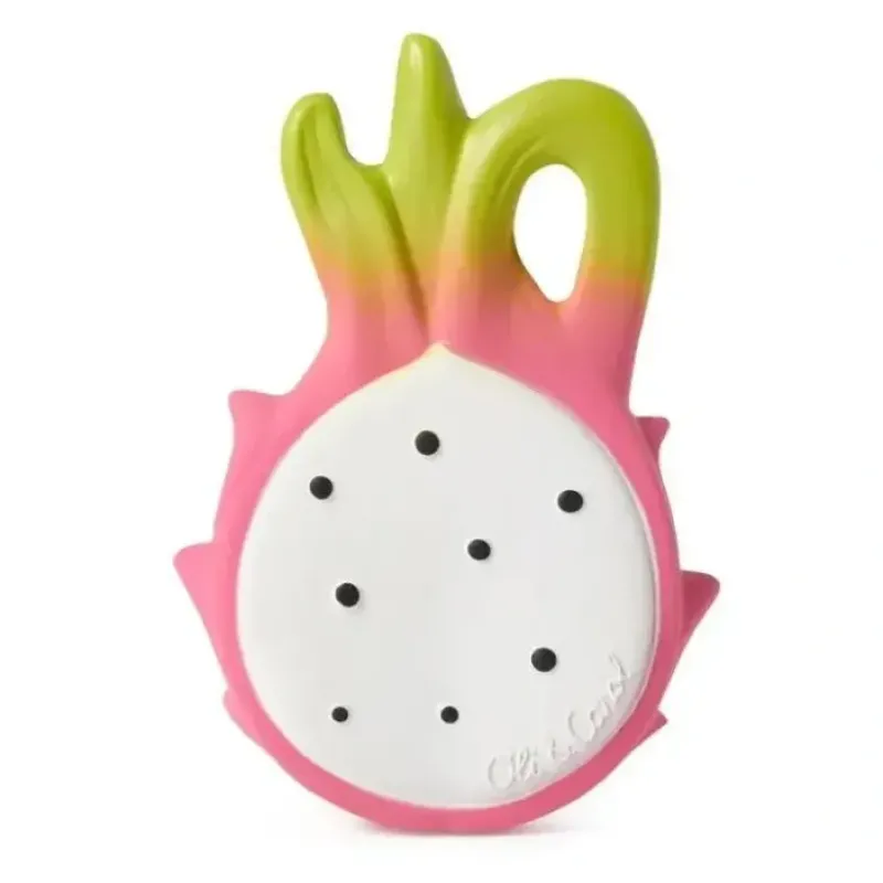 Oli & Carol - Chewable Toy, Fucsia The Dragon Fruit - cutbabycare.com | baby boutique & care hub* Clearance