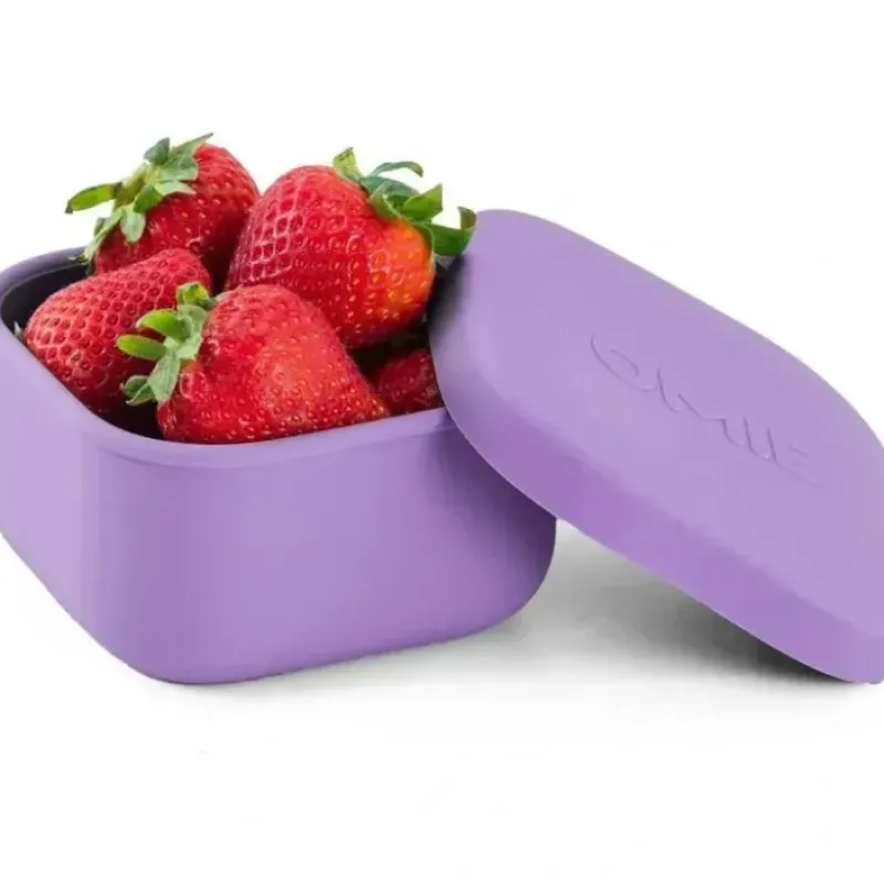 OmieBox - Food Storage Containers with Lid, Purple - cutbabycare.com | baby boutique & care hub* Flash Sale