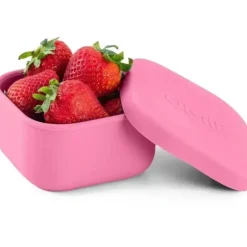 OmieBox - Food Storage Containers with Lid, Pink - cutbabycare.com | baby boutique & care hub* Discount