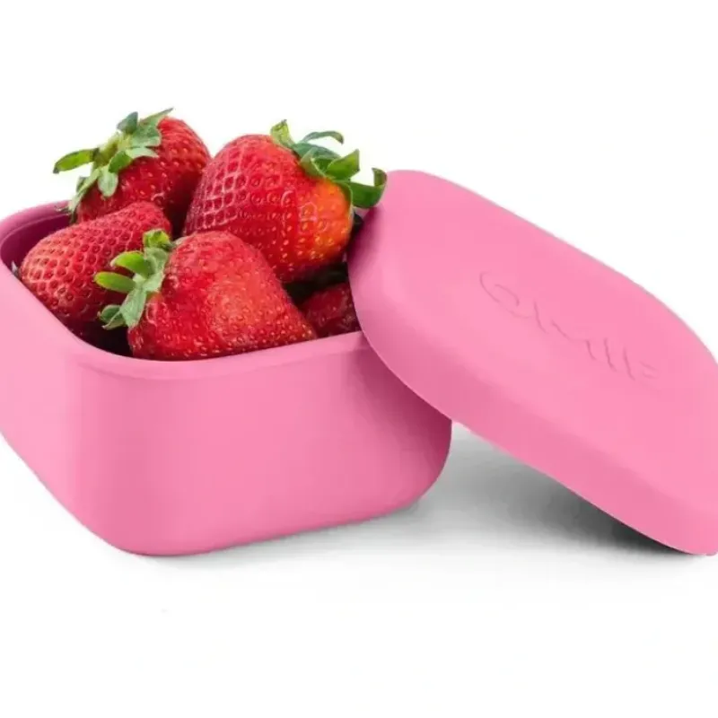 OmieBox - Food Storage Containers with Lid, Pink - cutbabycare.com | baby boutique & care hub* Discount