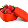 OmieBox - Silicone Leakproof Snack Containers To Go, Red - cutbabycare.com | baby boutique & care hub* Best Sale