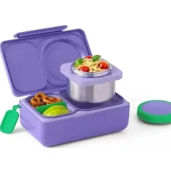 OmieBox - Up Carton Bento Box, Galaxy Purple - cutbabycare.com | baby boutique & care hub* Best Sale