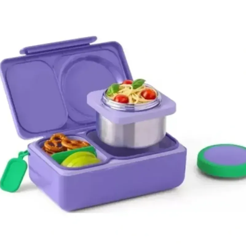OmieBox - Up Carton Bento Box, Galaxy Purple - cutbabycare.com | baby boutique & care hub* Best Sale