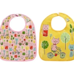 Ore Originals - Mini Bib 2 Pack - Go Kitty Go - cutbabycare.com | baby boutique & care hub* Discount