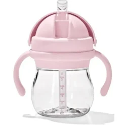 Oxo - 6 Oz Tot Transitions Straw Cup with Removable Handles, Blossom - cutbabycare.com | baby boutique & care hub* Cheap