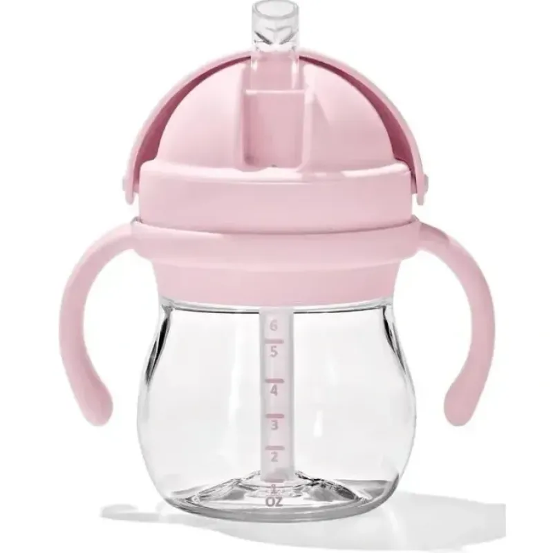 Oxo - 6 Oz Tot Transitions Straw Cup with Removable Handles, Blossom - cutbabycare.com | baby boutique & care hub* Cheap