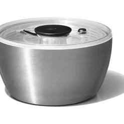 Oxo - Good Grips Stainless Steel Salad Spinner - cutbabycare.com | baby boutique & care hub* Sale