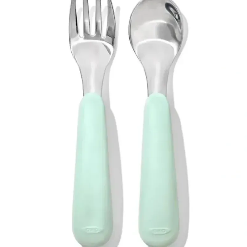 OXO - Tot Fork and Spoon Set, Opal - cutbabycare.com | baby boutique & care hub* Cheap