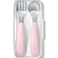 OXO - Tot On-The-Go Fork and Spoon Set, Blossom - cutbabycare.com | baby boutique & care hub* Cheap