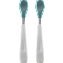 OXO Tot Feeding Spoon Set - Aqua - cutbabycare.com | baby boutique & care hub* Best Sale