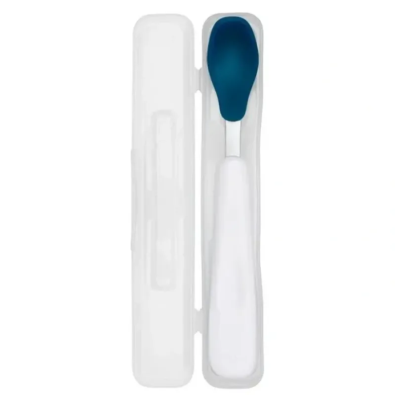 OXO Tot On-the-go Feeding Spoon - Navy - cutbabycare.com | baby boutique & care hub* Flash Sale