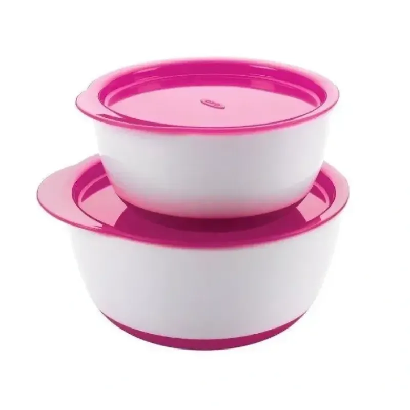 OXO Tot Small And Large Bowl Set - Pink - cutbabycare.com | baby boutique & care hub* Cheap