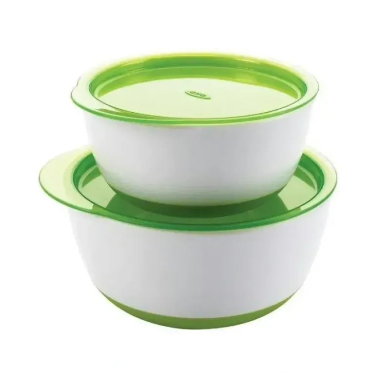 OXO Tot Small And Large Bowl Set - Green - cutbabycare.com | baby boutique & care hub* Cheap