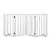 Pawz Wooden Pet Gate Dog Fence Safety Stair Barrier Security Door 4 Panel Large - cutbabycare.com | baby boutique & care hub* Outlet