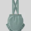Paz Rodriguez - Baby Boy Knit Bloomers Merlo, Sage Green - cutbabycare.com | baby boutique & care hub* Fashion
