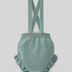 Paz Rodriguez - Baby Boy Knit Bloomers Merlo, Sage Green - cutbabycare.com | baby boutique & care hub* Fashion
