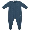 Paz Rodriguez - Baby Boy Knit Newborn Romper Teddy, Lead Blue - cutbabycare.com | baby boutique & care hub* Best Sale