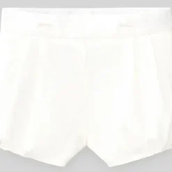 Paz Rodriguez - Baby Boy Woven Newborn Short Dulzura, Cream - cutbabycare.com | baby boutique & care hub* Clearance