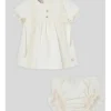 Paz Rodriguez - Baby Girl Dress & Bloomer Set, Cream - cutbabycare.com | baby boutique & care hub* Store