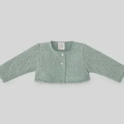 Paz Rodriguez - Baby Girl Knit Newborn Cardigan Aperta, Mint Green - cutbabycare.com | baby boutique & care hub* Discount