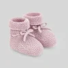 Paz Rodriguez - Baby Knit Newborn Booties, Magnolia - cutbabycare.com | baby boutique & care hub* Cheap