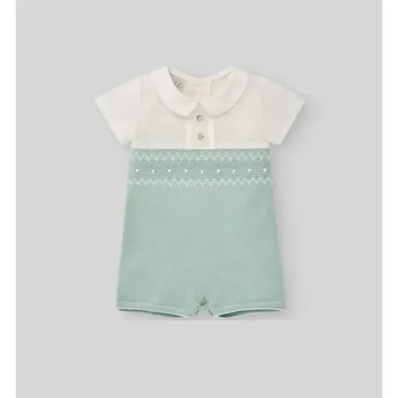 Paz Rodriguez - Baby Knit Newborn Romper, Cream/Beige - cutbabycare.com | baby boutique & care hub* Sale