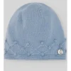 Paz Rodriguez - Baby Knit Newborn Hat, Chalk Blue - cutbabycare.com | baby boutique & care hub* Outlet