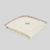Shop All|Paz Rodriguez - Baby Knit Newborn Shawl Pio Pio, Cream/Misty Pink - cutbabycare.com | baby boutique & care hub