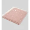 Paz Rodriguez - Baby Knit Newborn Hadas Blanket, Powder Pink/Beige - cutbabycare.com | baby boutique & care hub* Online