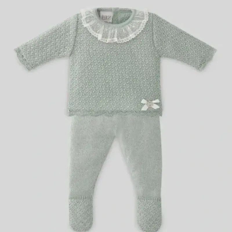 Paz Rodriguez - Baby Take Me Home Set Knit Sweater + Leggings Eira, Mint Green - cutbabycare.com | baby boutique & care hub* Hot