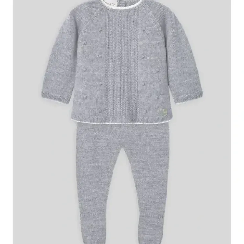 Paz Rodriguez - Take Me Home Sweater & Leggin Set Regalo, Chalk Blue - cutbabycare.com | baby boutique & care hub* Online
