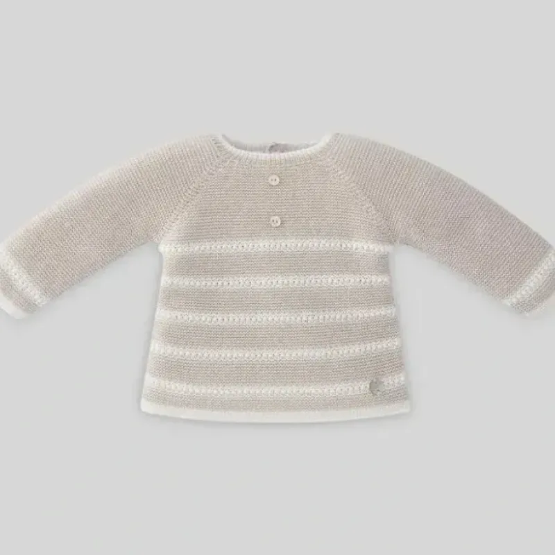Paz Rodriguez - Take Me Home Set Knit Sweater & Leggings Luar, Linen/Cream - cutbabycare.com | baby boutique & care hub* Cheap