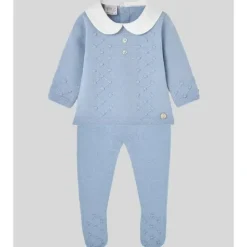 Paz Rodriguez - Take Me Home Set Sweater & Leggins Set Glaciar, Chalk Blue - cutbabycare.com | baby boutique & care hub* Shop