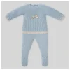 Paz Rodriguez - Take Me Home Set Knit Sweater & Leggings Soo, Blue Fog/Linen - cutbabycare.com | baby boutique & care hub* Shop