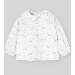 Paz Rodriguez - Woven Newborn Blouse Pulgarcito, Grey Pear - cutbabycare.com | baby boutique & care hub* Best
