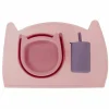 Shop All|4pc Annabel Trends Cat Dinner Set Silicone Baby Placemat Plate/Bowl/Cup Set 0m+ - cutbabycare.com | baby boutique & care hub