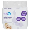 Shop All|240pc BabyU Baby/Infant/Kids Alcohol/Fragrance Free Absorbent Wet Wipes - cutbabycare.com | baby boutique & care hub
