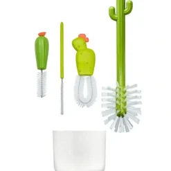 Shop All|4pc Boon Cacti Baby Bottle Brush Set Cleaning/Washing Nipple/Straw Brushes GRN - cutbabycare.com | baby boutique & care hub