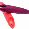 Shop All|2pc Boon JAB Silicone Food Utensils Feeding Feeder 1y+ Baby/Toddler Coral/PP - cutbabycare.com | baby boutique & care hub