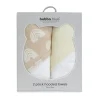 Bath Potty|2pc Bubba Blue Nordic Hooded Bathing Towel, Vanilla/Latte - cutbabycare.com | baby boutique & care hub