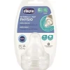 Nursing Feeding|2pc Chicco Nursing Perfect5 Food Flow Silicone Teat Baby/Toddler Feeding 0m+ - cutbabycare.com | baby boutique & care hub