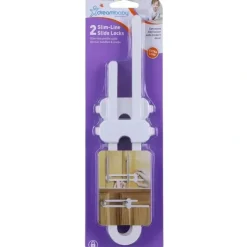 Shop All|2pc dreambaby Slim-Line Slide Cabinet Knob/D Shape Handle Kids/Baby Safety Lock - cutbabycare.com | baby boutique & care hub
