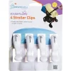 Stroller|4pc dreambaby Strollerbuddy Blanket Clips Attachment Peg For Stroller/Pram White - cutbabycare.com | baby boutique & care hub