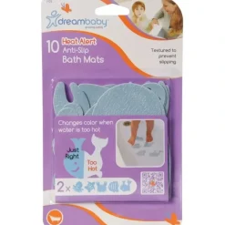 Bath Potty|10pc dreambaby Watch Your Step Heat Alert Baby Anti-Slip Bath Mats Safety Strips - cutbabycare.com | baby boutique & care hub