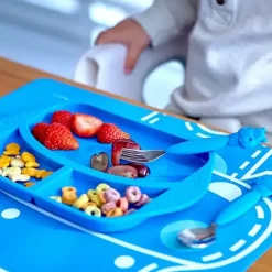 Shop All|2pc Marcus & Marcus BPA Free Spoon & Fork Cutlery Set Baby 3m+ Green Elephant - cutbabycare.com | baby boutique & care hub